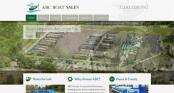 Desktop Screenshot of abcboatsales.com