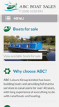 Mobile Screenshot of abcboatsales.com